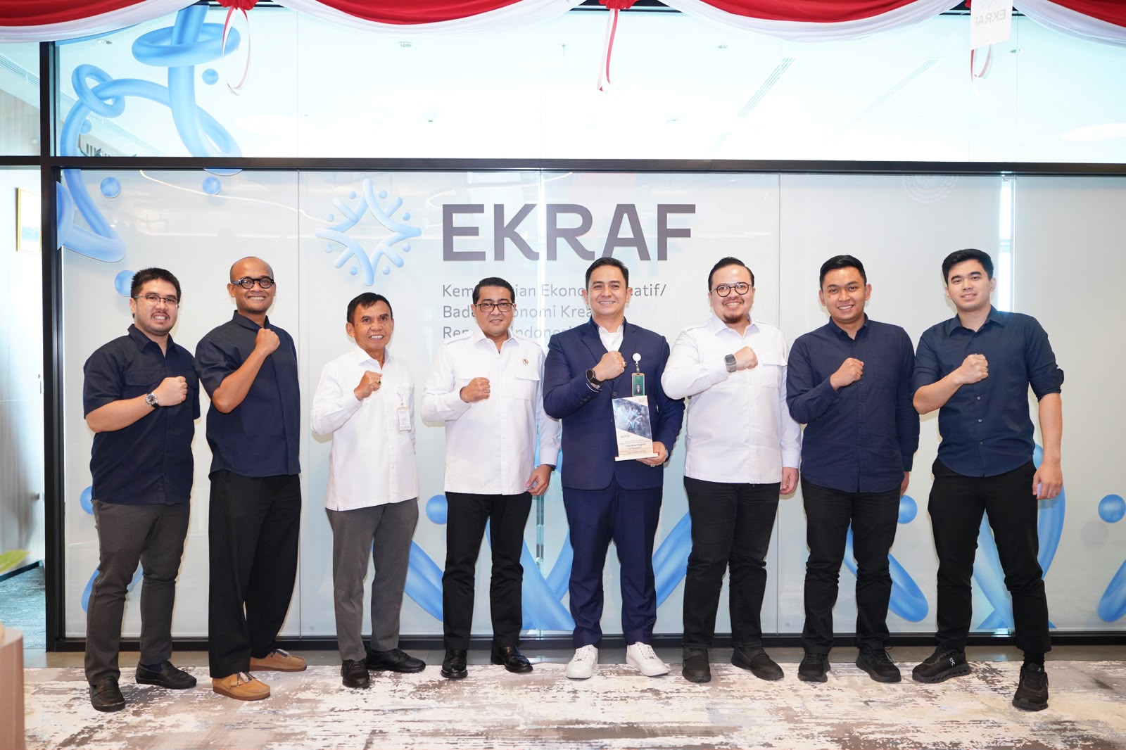 Menteri Ekraf Perkuat Sinergi Dengan ABPEDNAS Kembangkan Potensi Ekonomi Kreatif Desa