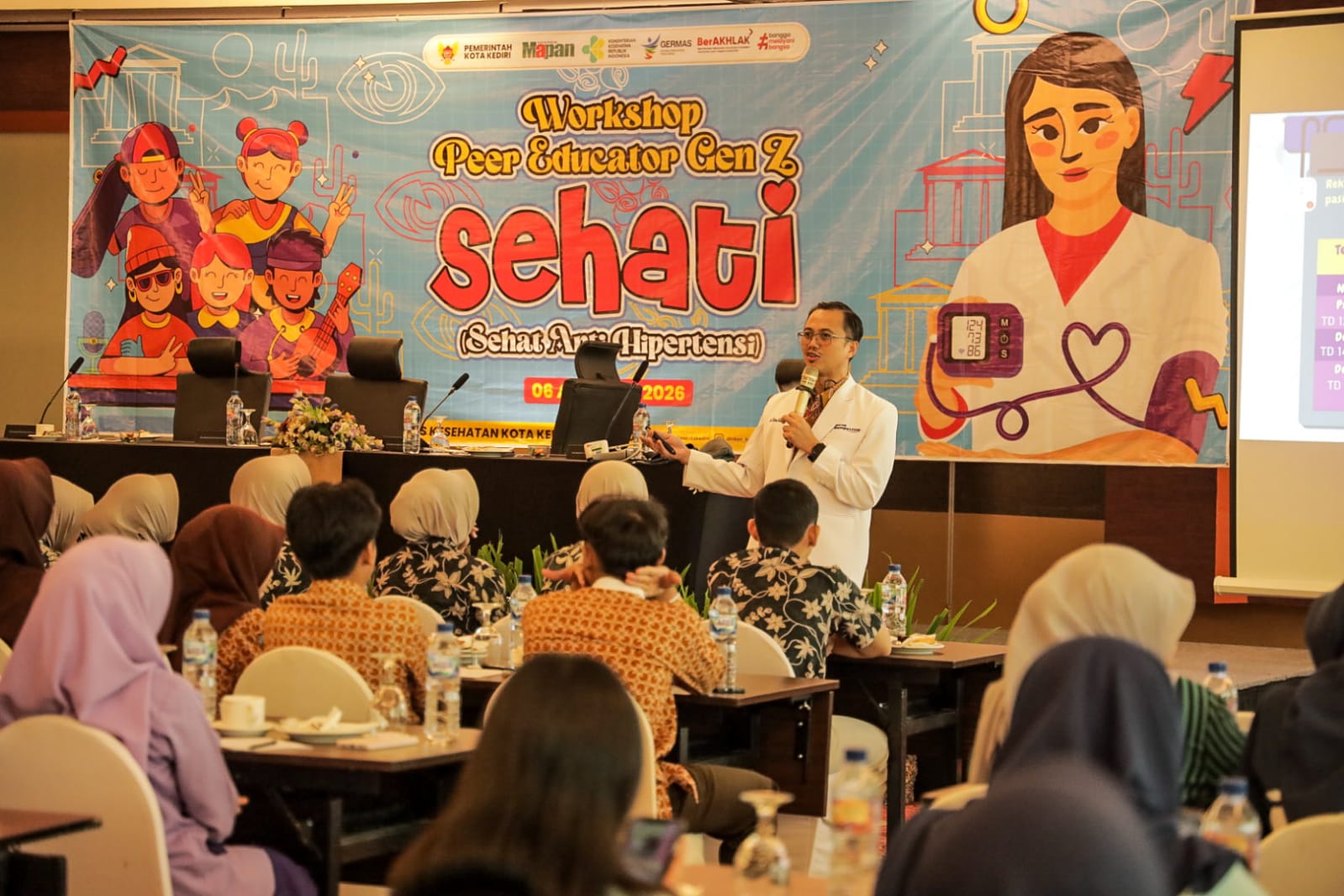 Ikuti Workshop Peer Educator GEN Z SEHATI, Siswa Kota Kediri Siap Jadi Agen Perubahan Gaya Hidup Sehat di Sekolah