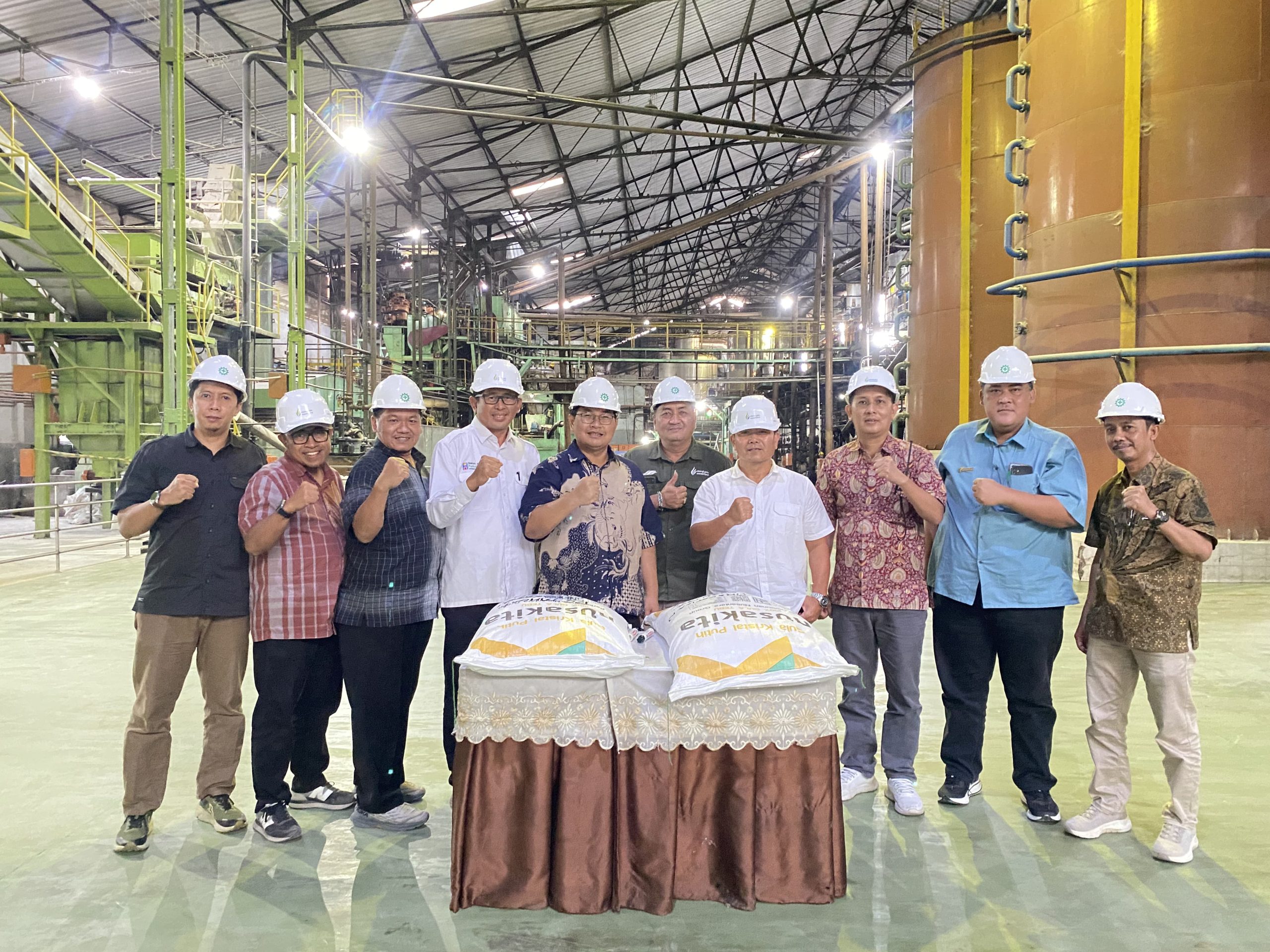Pabrik Gula Meritjan Kediri Jadi Titik Konsolidasi PT SGN, Dorong Produktivitas dan Revolusi 888