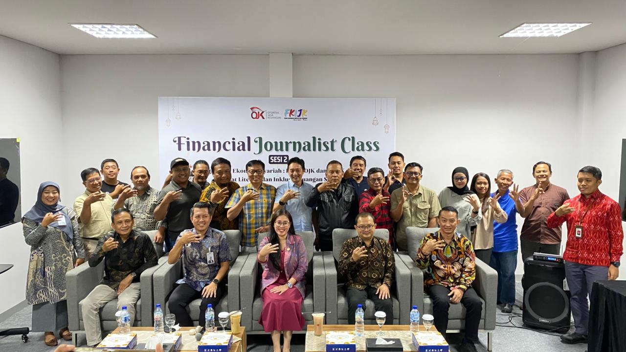 Financial Journalist Class Sesi 2, Menguatkan Ekosistem Syariah Serta Perkuat  Literasi  dan  Inklusi  Keuangan Syariah