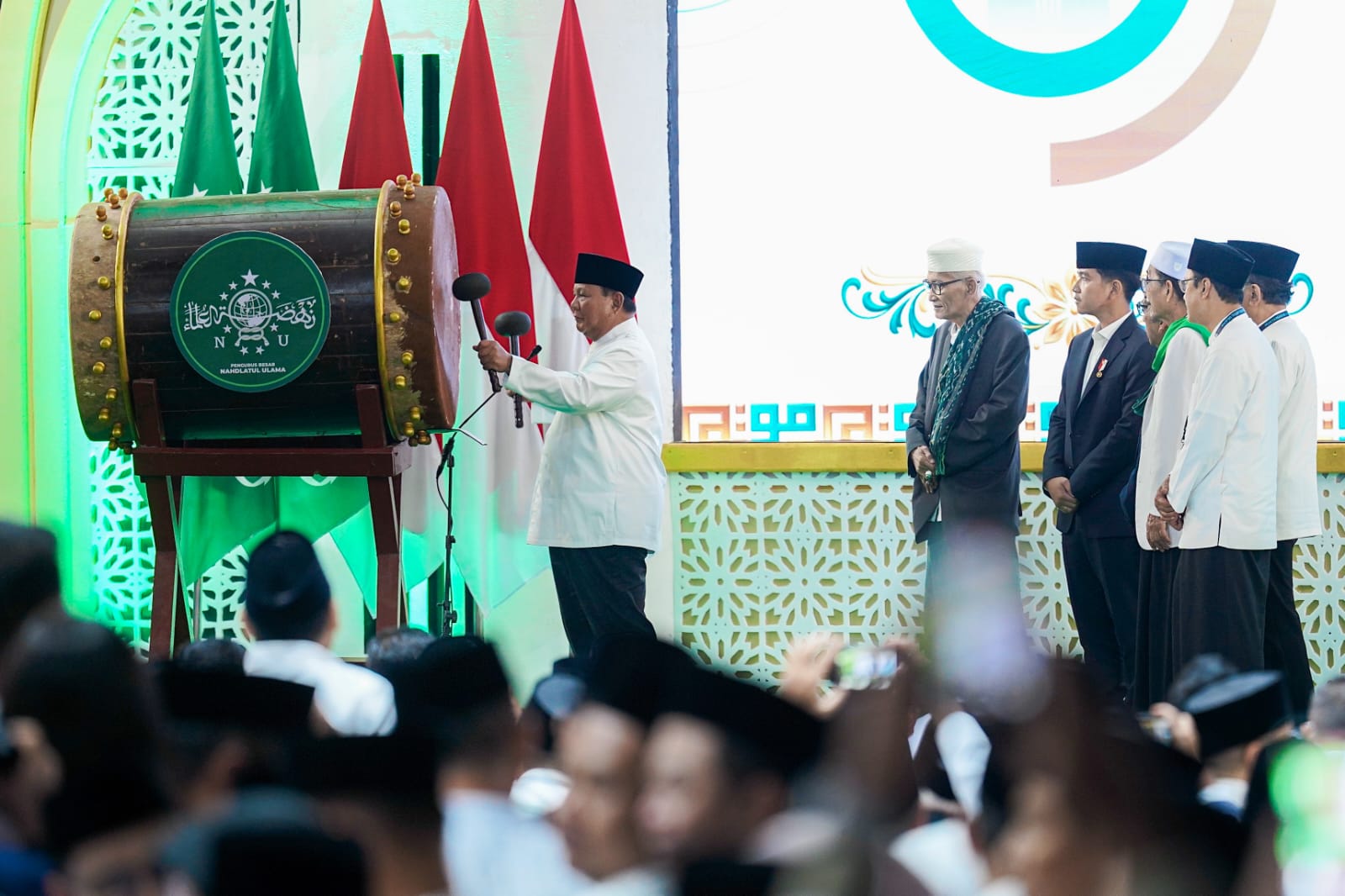 Presiden Prabowo Buka Muktamar NU ke-35, Menteri Ekraf Perkuat Kolaborasi Ekraf Berbasis Pesantren