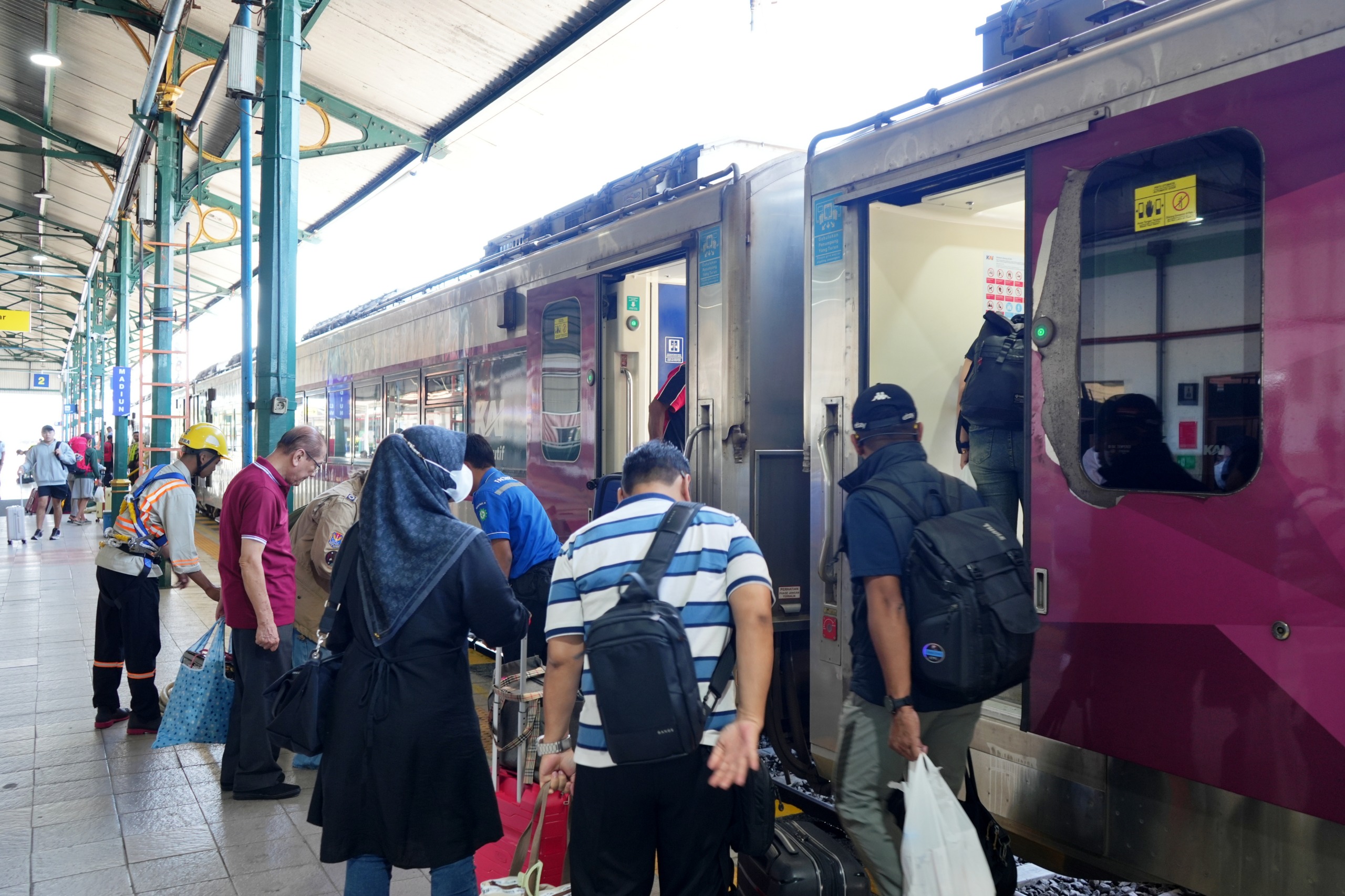 Kinerja Angkutan Penumpang KAI Daop 7 Madiun Meningkat, Sepanjang Agustus 2026 Stasiun Kediri Melayani 144.550 Pelanggan
