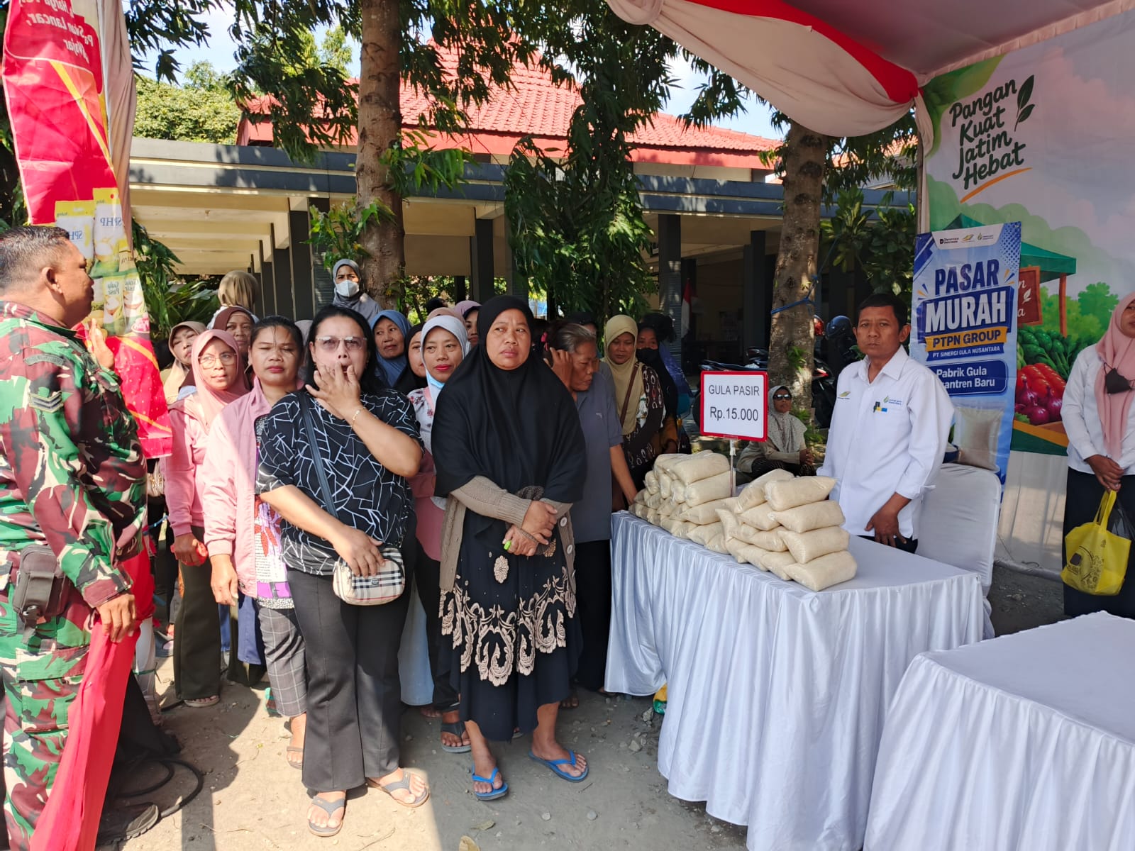 Pabrik Gula Pesantren Baru Dukung Kegiatan Pasar Murah, Tekan Harga Gula dan Bantu Masyarakat Kediri