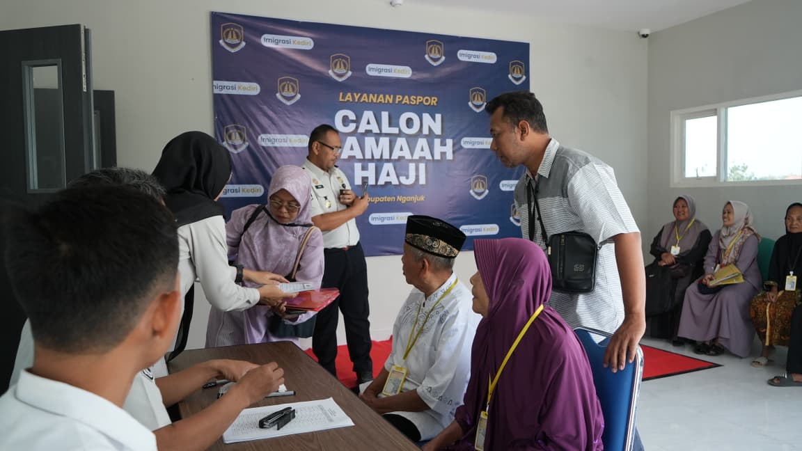 Kantor Imigrasi Kediri Maksimalkan Gedung Graha Adiwinata Untuk Layanan Paspor Calon Jamaah Haji Nganjuk