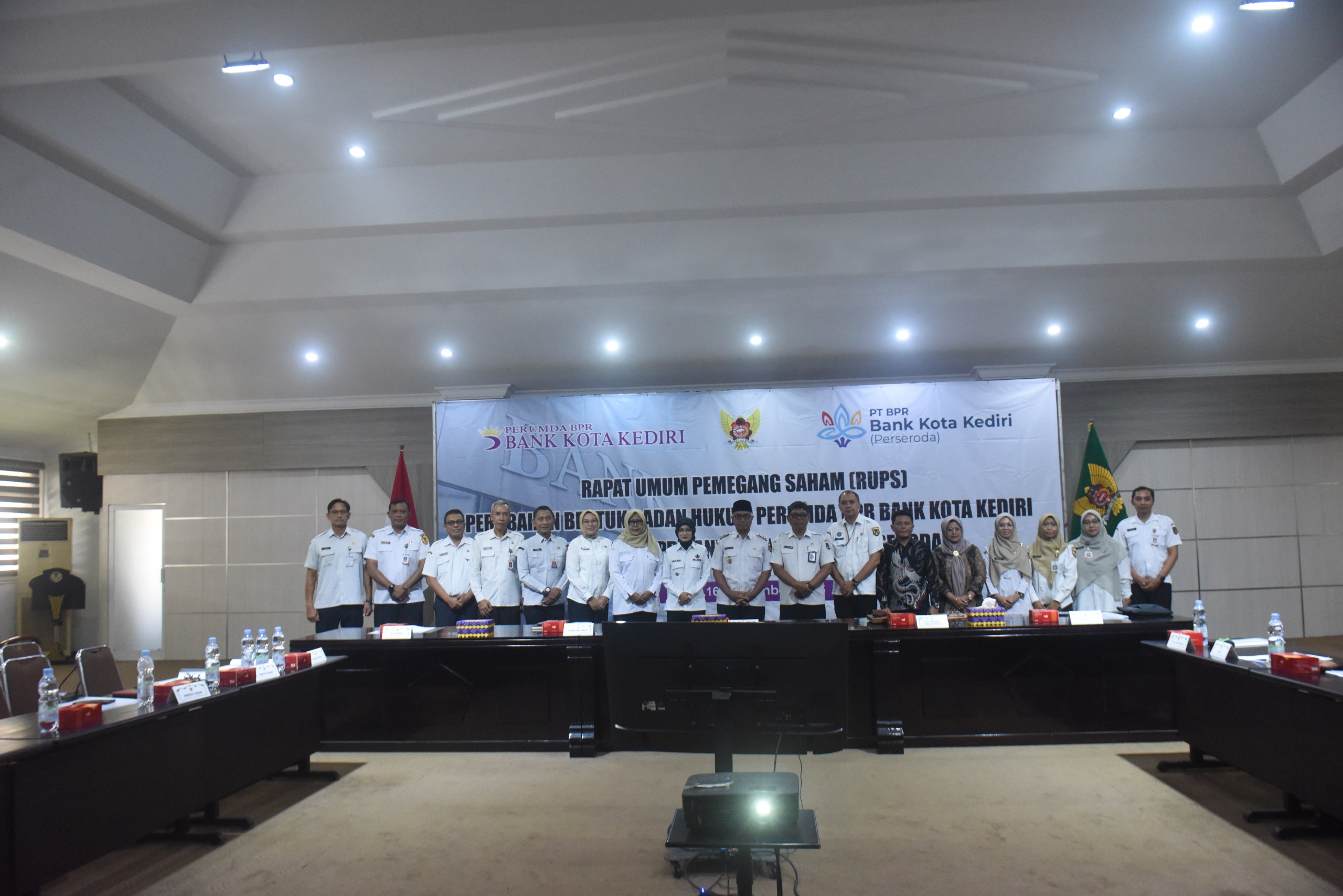 RUPS PT BPR Bank Kota Kediri, Perubahan Bentuk Badan Hukum Perumda BPR Kota Kediri Menjadi PT BPR Bank Kota Kediri