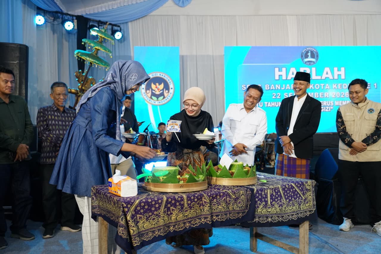 Pesan Mbak Wali Saat Hadiri Harlah SPPG Banjaran ke-1, Makan Bergizi Gratis Harus Aman, Bergizi dan Bermanfaat