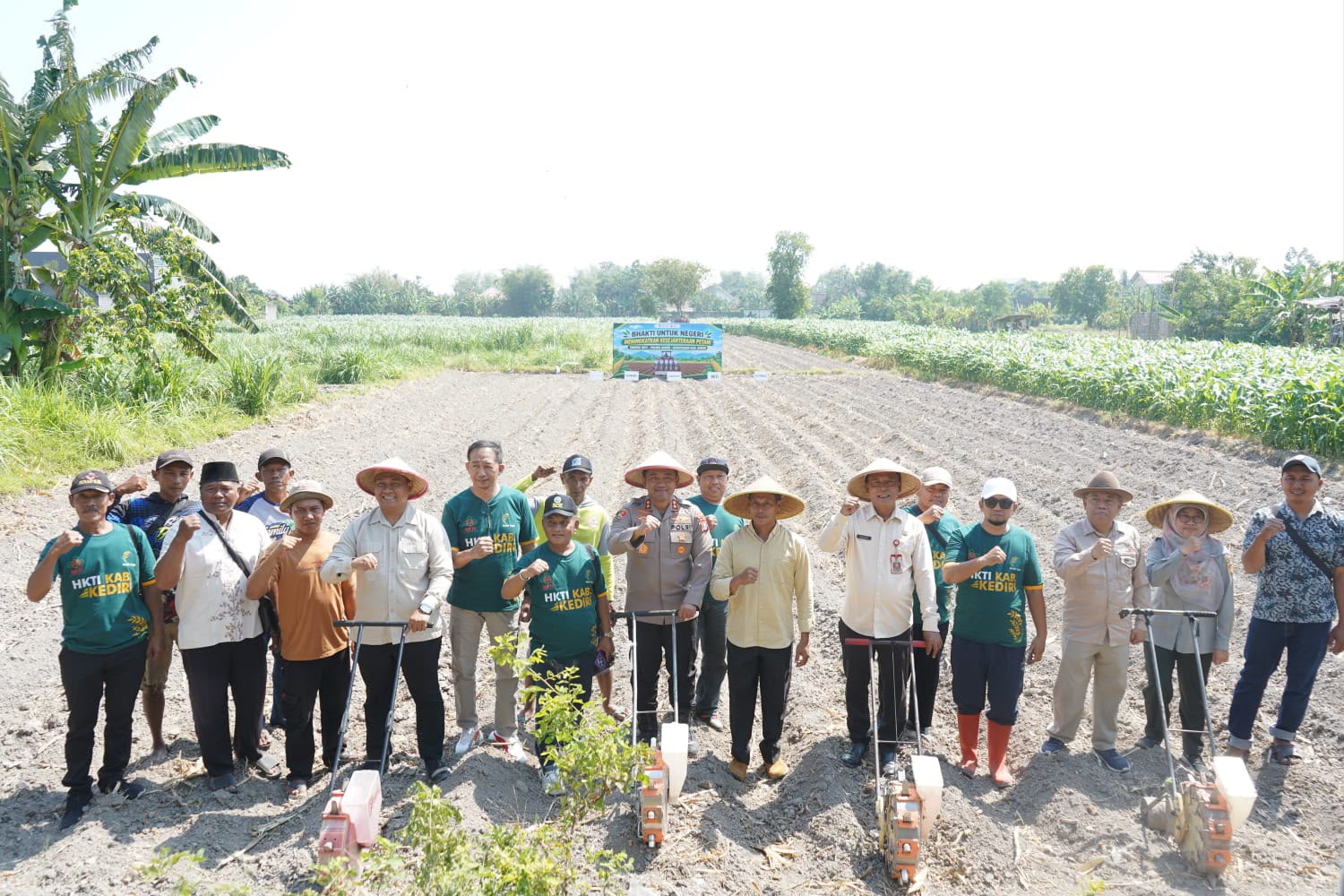 Hari Tani Nasional, HKTI Kediri Bidik 57.000 Hektar Lahan Jagung Untuk Perkuat Swasembada Pangan