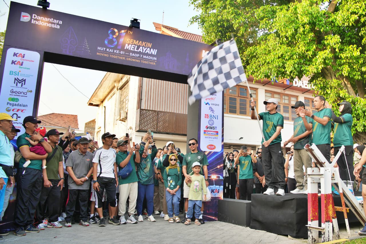 Semakin Melayani, KAI Daop 7 Madiun Perkuat Komitmen Keselamatan dan Kualitas Layanan Jelang HUT ke-81