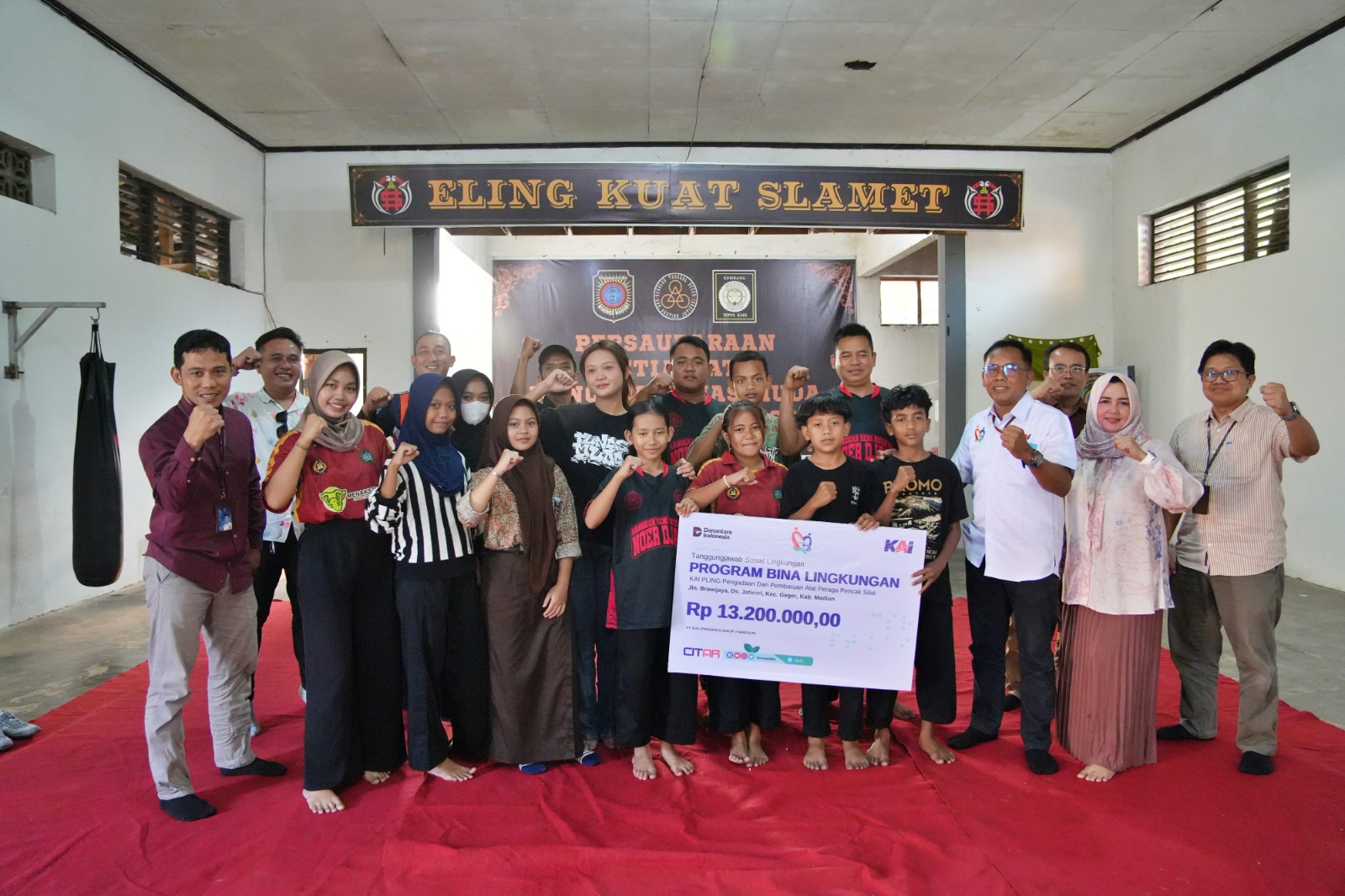 PT Kereta Api Indonesia (Persero) Daop 7 Madiun Telah Menyalurkan Dana Tanggung Jawab Sosial Perusahaan dan Lingkungan Sebesar Rp 520.546.000