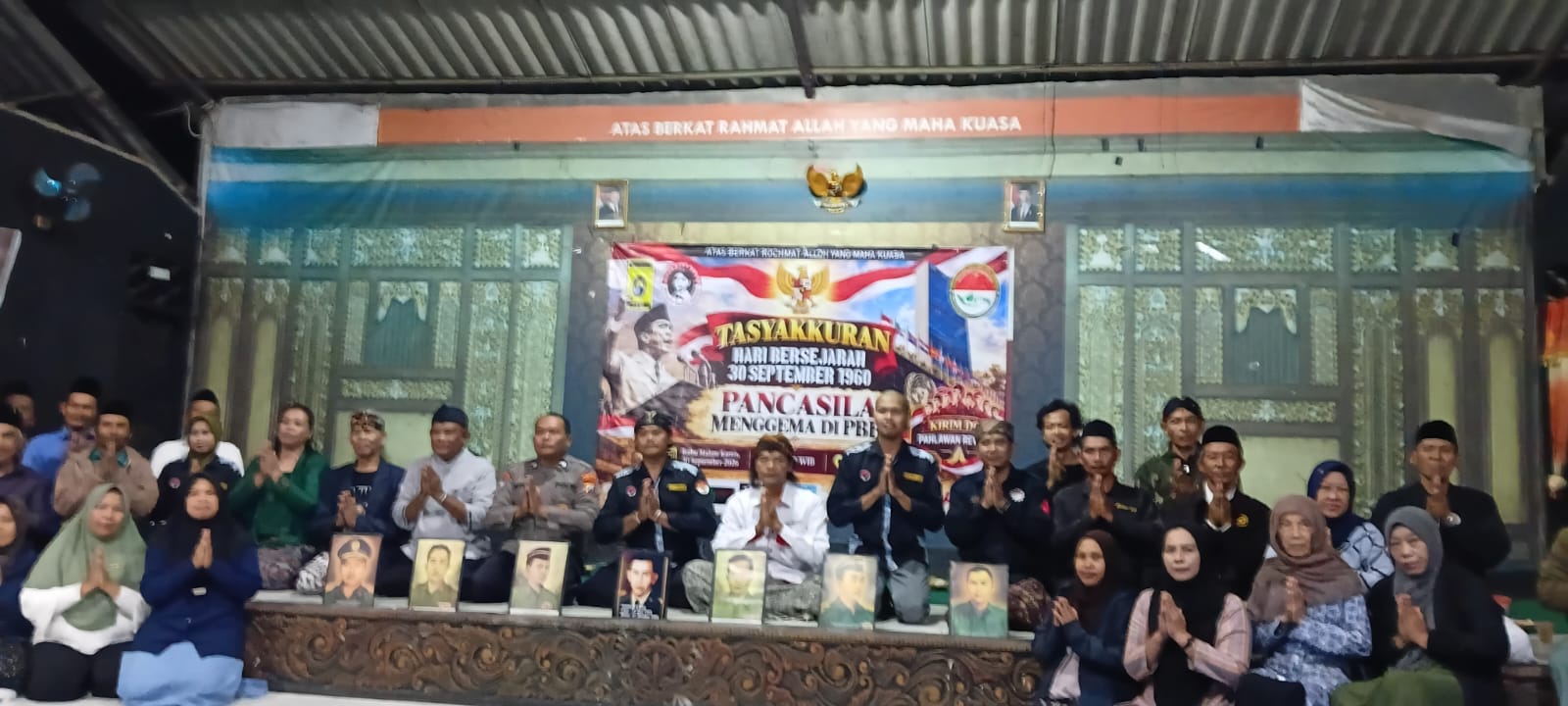 Situs Persada Sukarno Menggelar Tasyakuran Hari Pancasila, Gemakan  Pancasila Ideologi Perdamaian Dunia