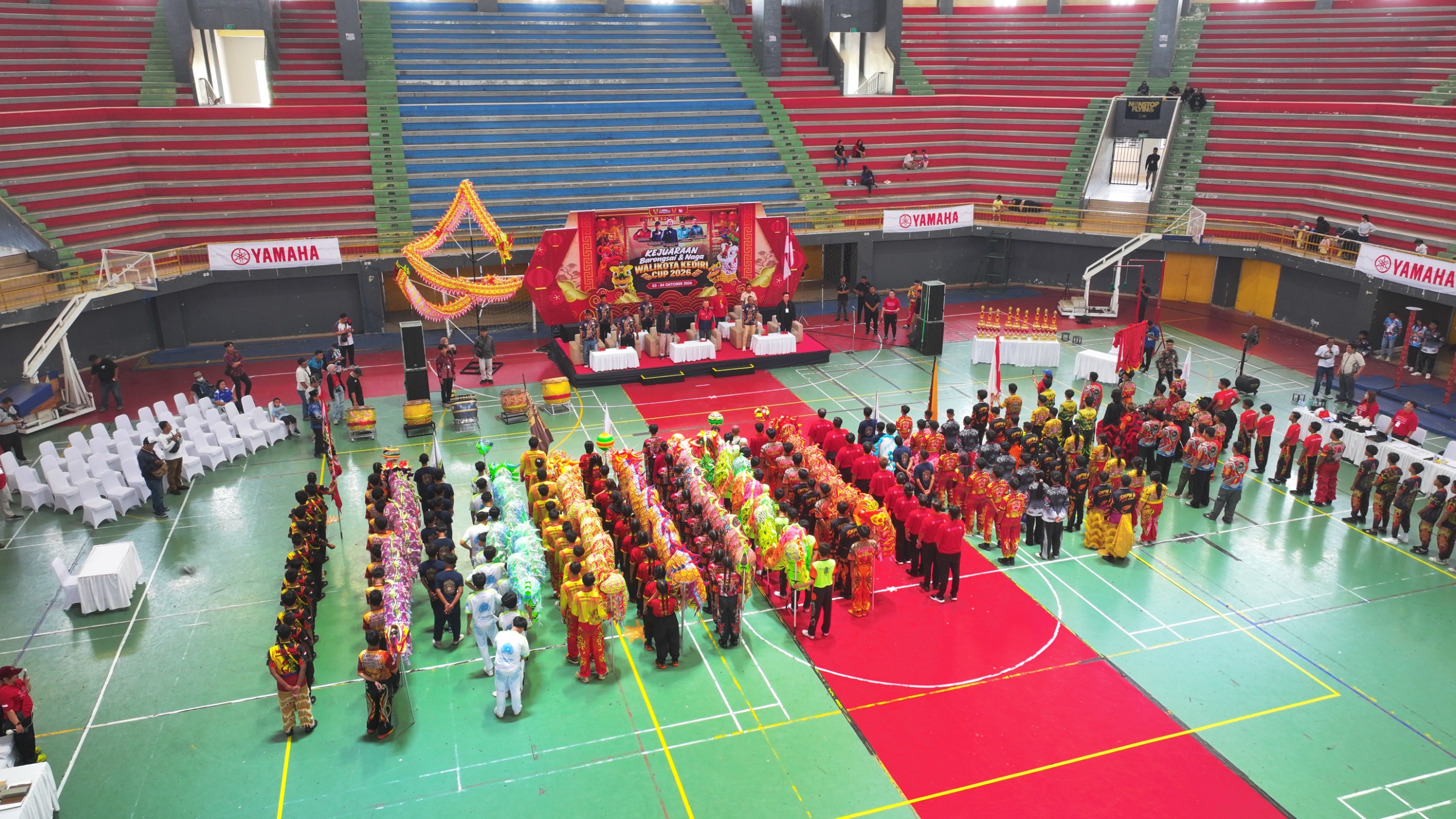 Sport Tourism di Kota Kediri Menggeliat, 25 Tim Ramaikan Kejuaraan Barongsai dan Naga Wali Kota Kediri Cup 2026