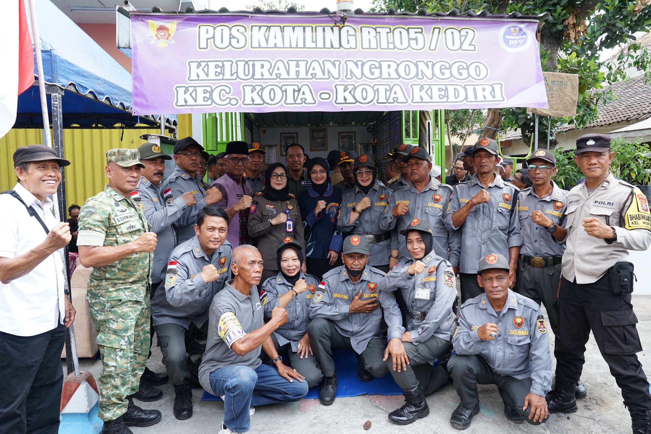 Masuk 10 Besar PIN Siskamling Jogo Jawa Timur, Mbak Wali Apresiasi Inovasi Warga RT 05 RW 02 Kelurahan Ngronggo