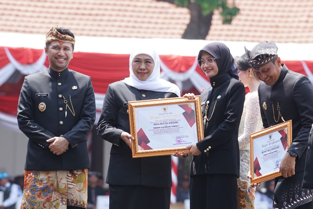 Kota Kediri Raih Terbaik 2 PIN Siskamling Jogo Jawa Timur 2026, Inovasi dan Partisipasi Warga Jadi Kunci