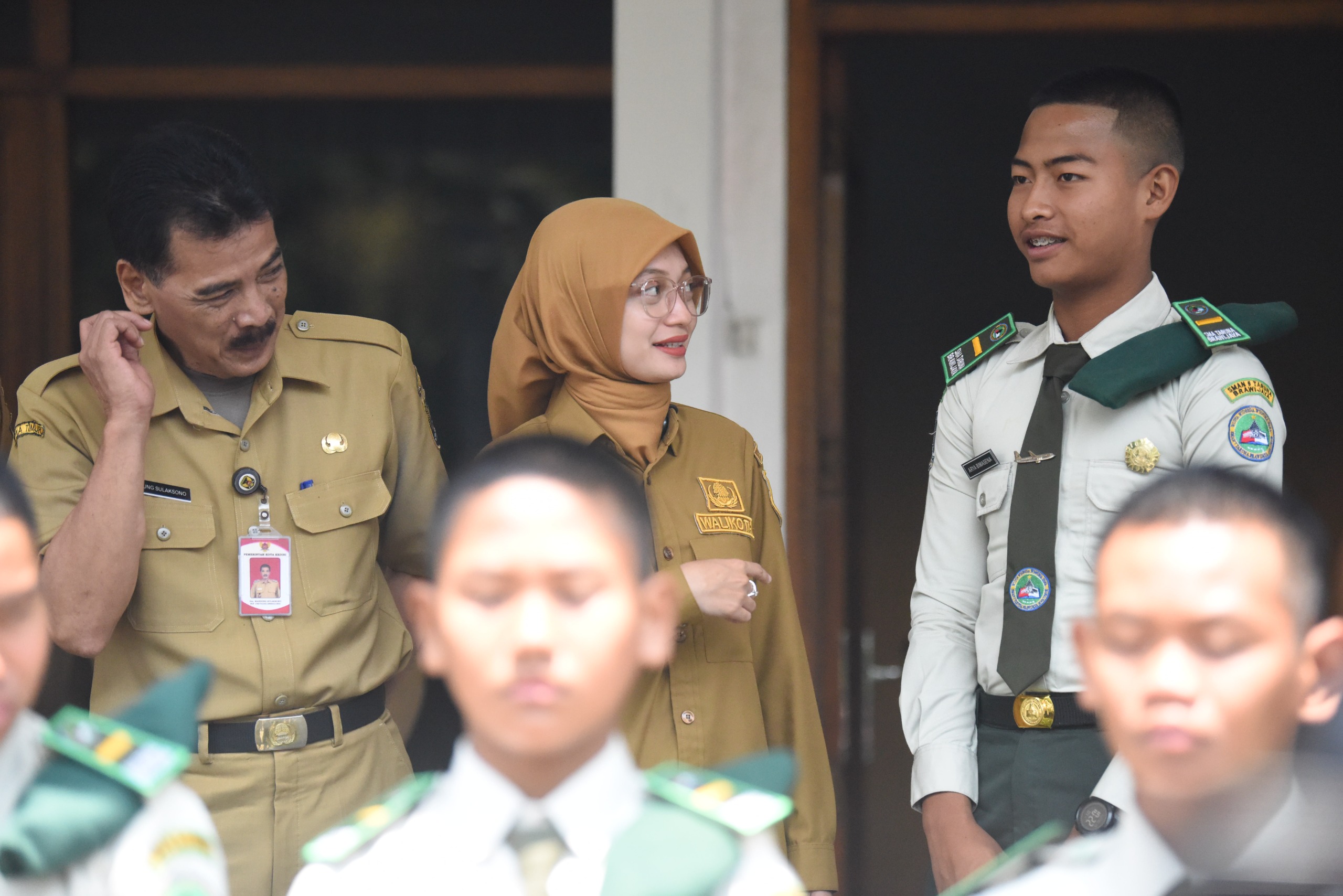Mbak Wali Bagikan Tiga Pesan Penting Untuk Pelajar Taruna dan Taruni SMAN 5 Brawijaya