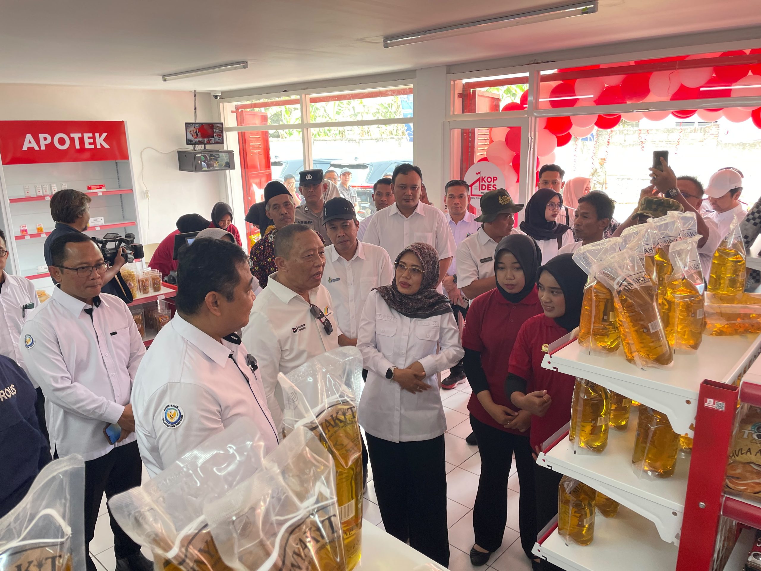Perkuat Koperasi Desa, PT SGN Kunjungi 6 Titik KDKMP di Kabupaten Kediri