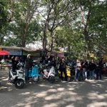 Garang Gabungan Sembarang Komunitas Otomotif Roda Dua Wartawan, Gelar Riding Jelajahi Potensi Wisata Kota Kediri