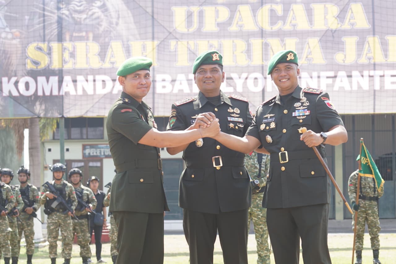 Komandan Yonif 521/DY Berganti, Mbak Wali Perkuat Sinergi dan Kolaborasi